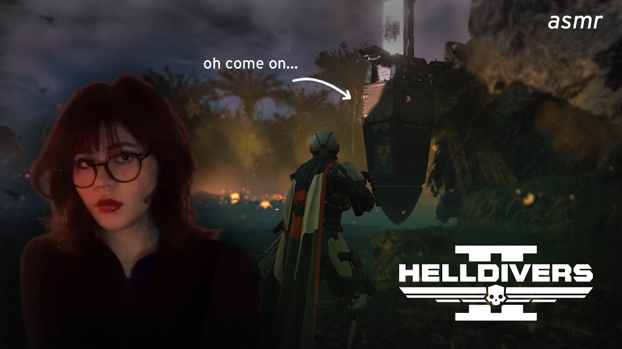 ☠️ helldiving with terminids! ☠️  | asmr (soft whispers + gameplay) - Helldivers II