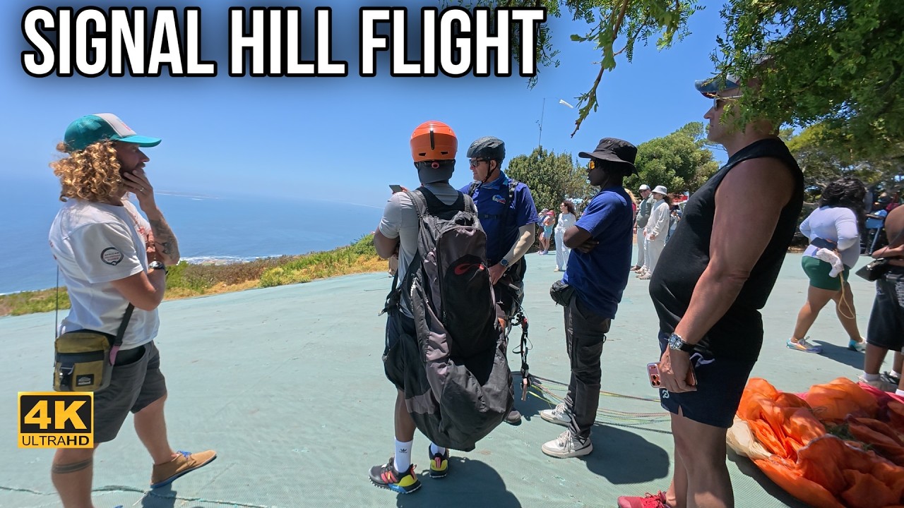 I Jumped Off Signal Hill Cape Town and THIS Happened | Paragliding Adventure