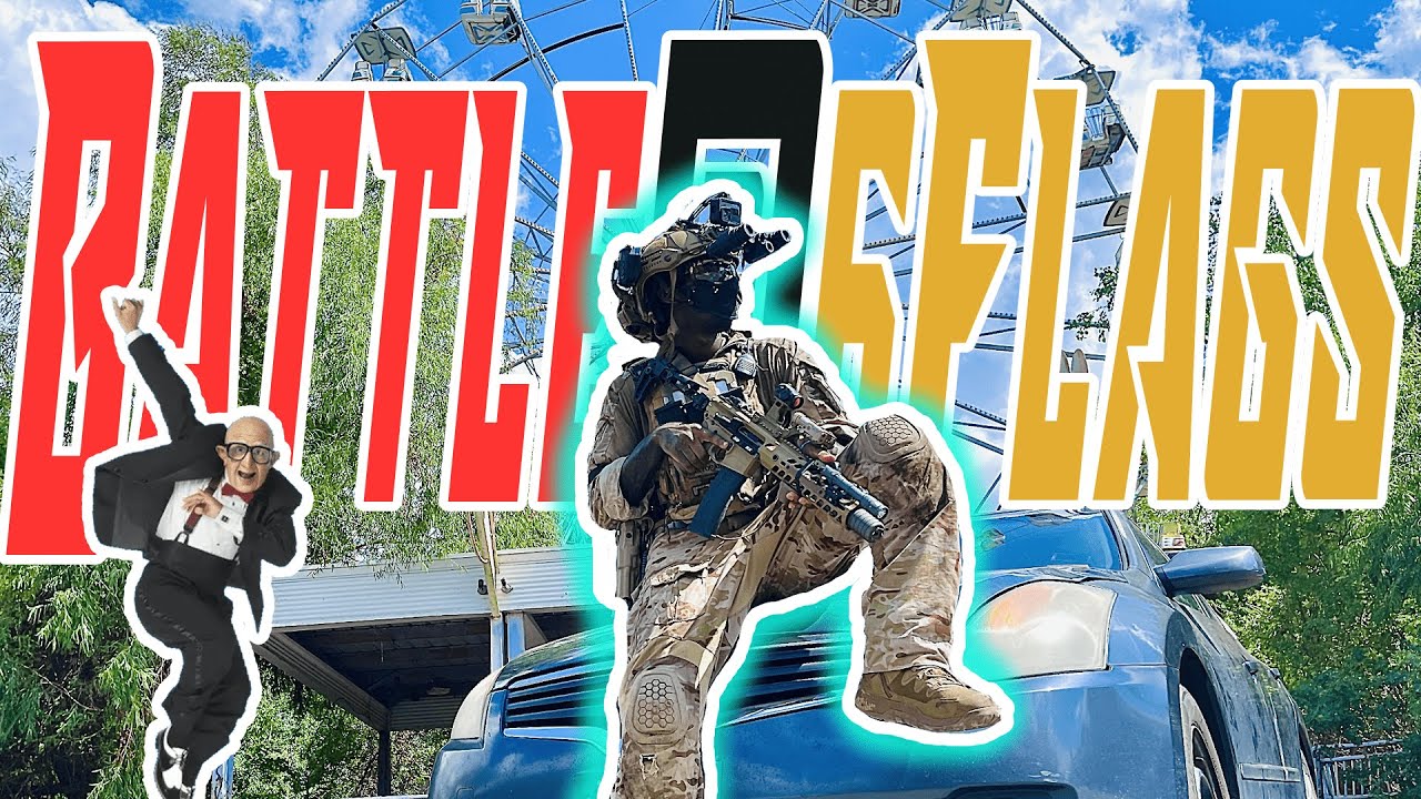 Airsoft at an Amusement Park: Battle@6Flags Gameplay