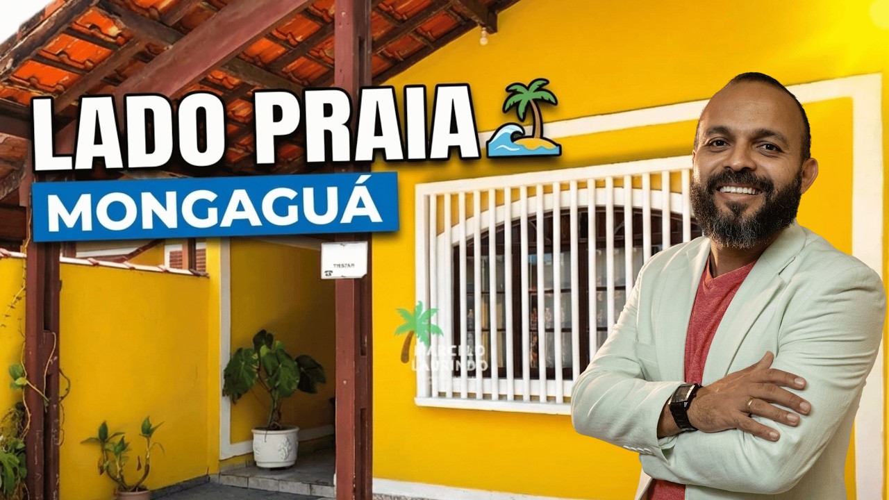 Casa LADO Praia Mongagua 150 metros Oportunidade