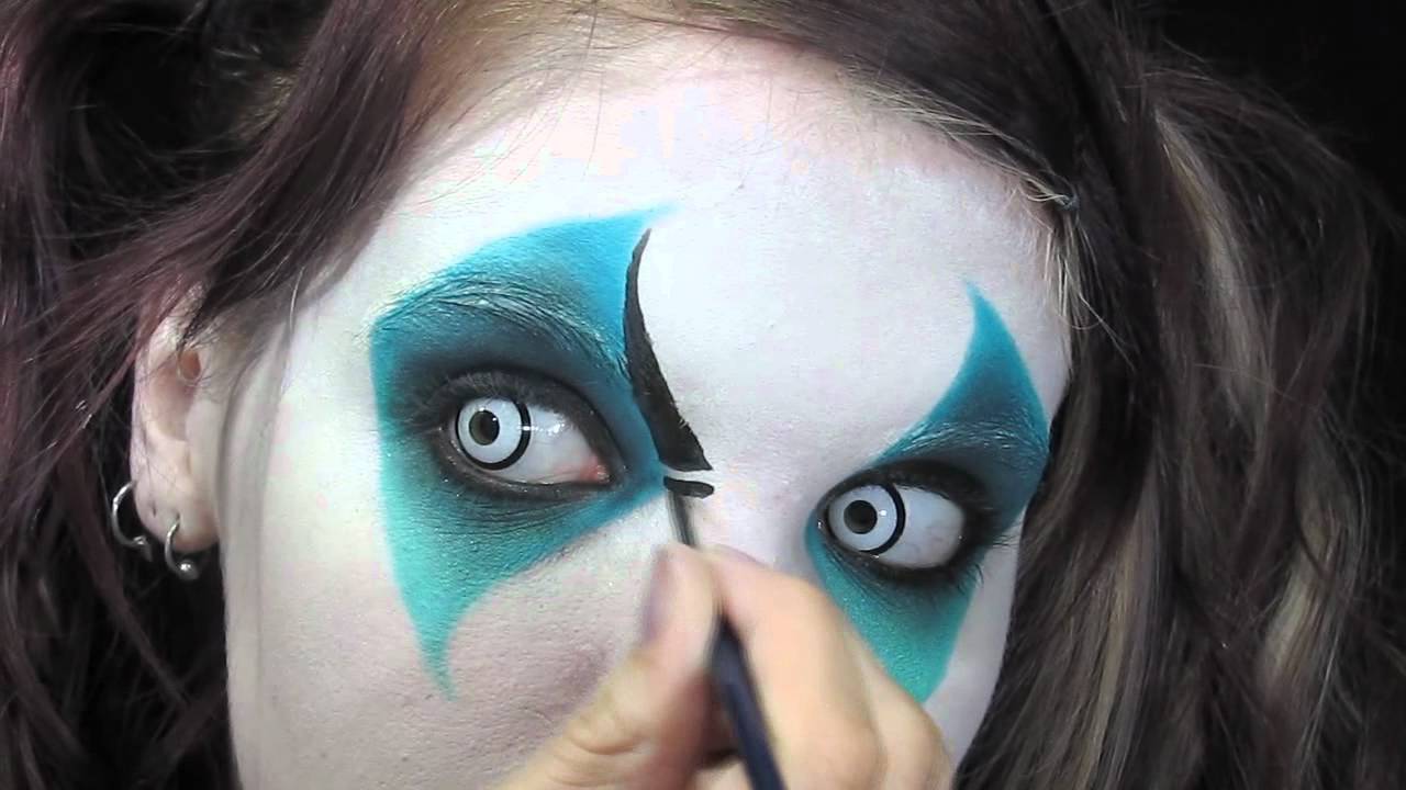 Harlequin | Creepy Clown | Makeup Tutorial