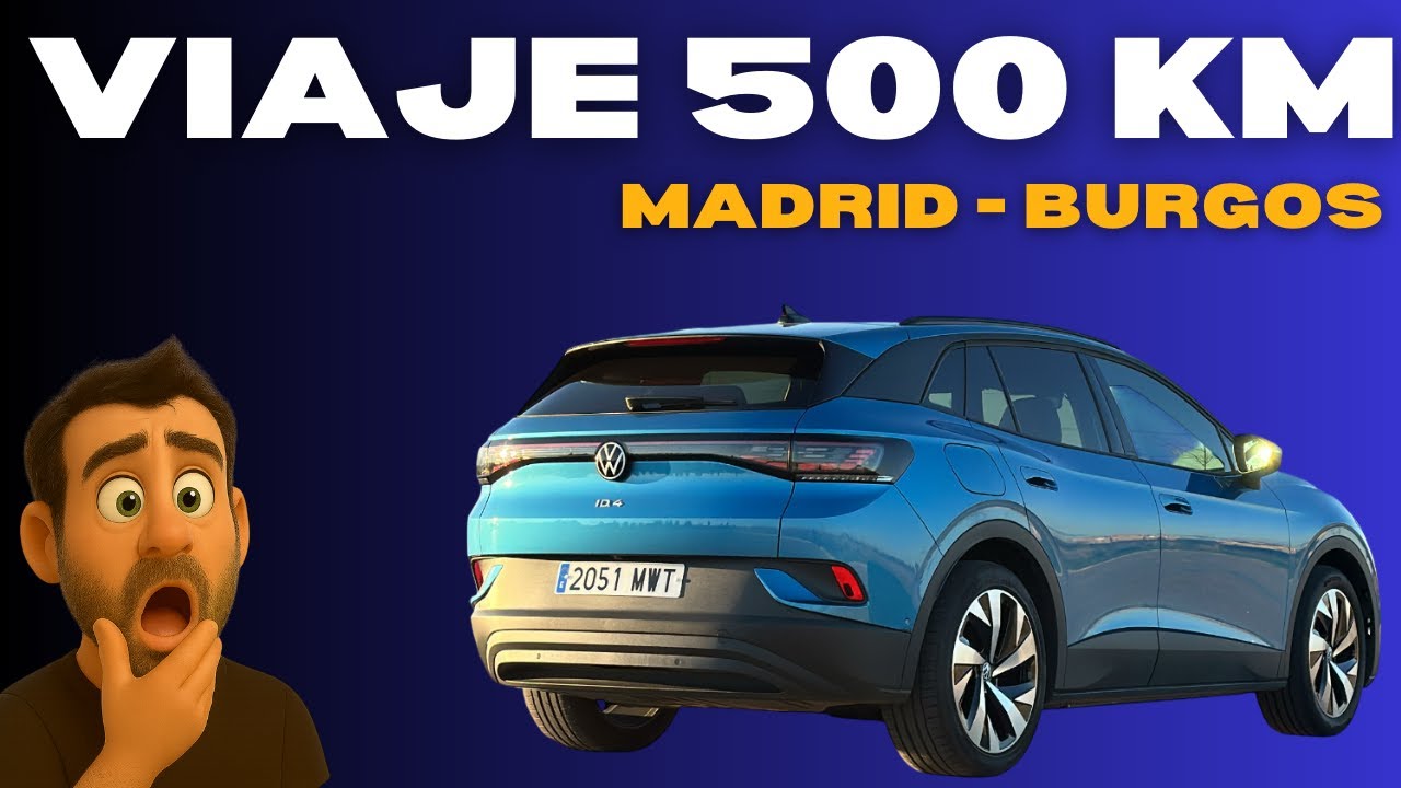 Madrid–Burgos–Madrid en VW ID.4 Pro 🔋 | Autonomía real en autopista y en invierno ❄️