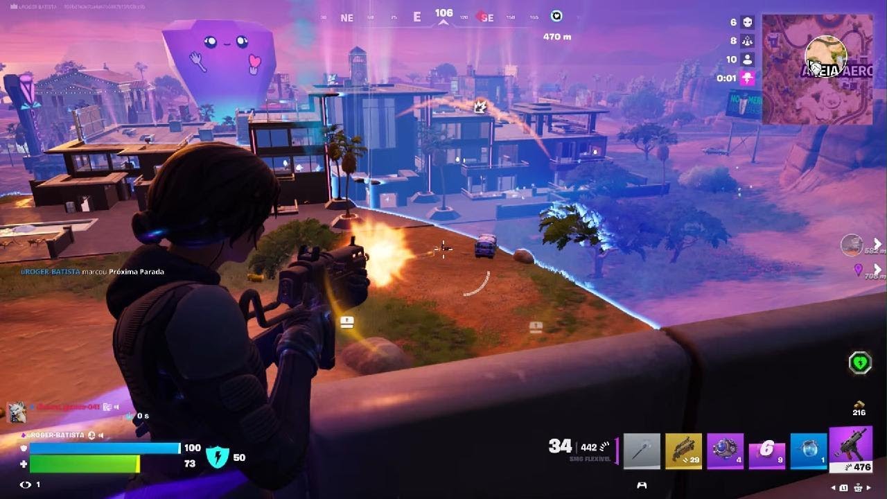 Fortnite Sem Construção Vitória Em Trio C7 T1