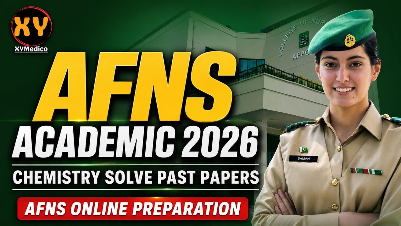 AFNS Academic Test Preparation 2026 | Chemistry Solved Past Papers & Most Repeated MCQs