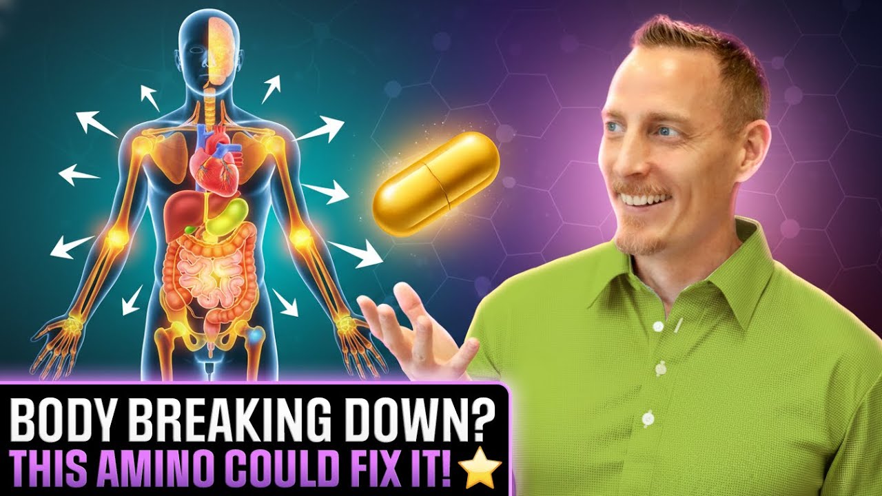 The Glycine Crisis: The Silent Deficiency Behind Pain, Fatigue, and Premature Aging