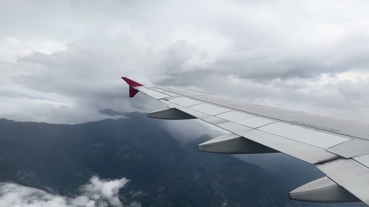 Cloudy Afternoon San Jose (Costa Rica) Take Off - LATAM - Airbus A320 - SJO to LIM