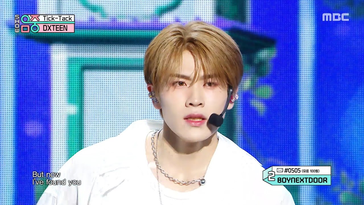 DXTEEN (디엑스틴) - Tick-Tack | Show! MusicCore | MBC250524방송