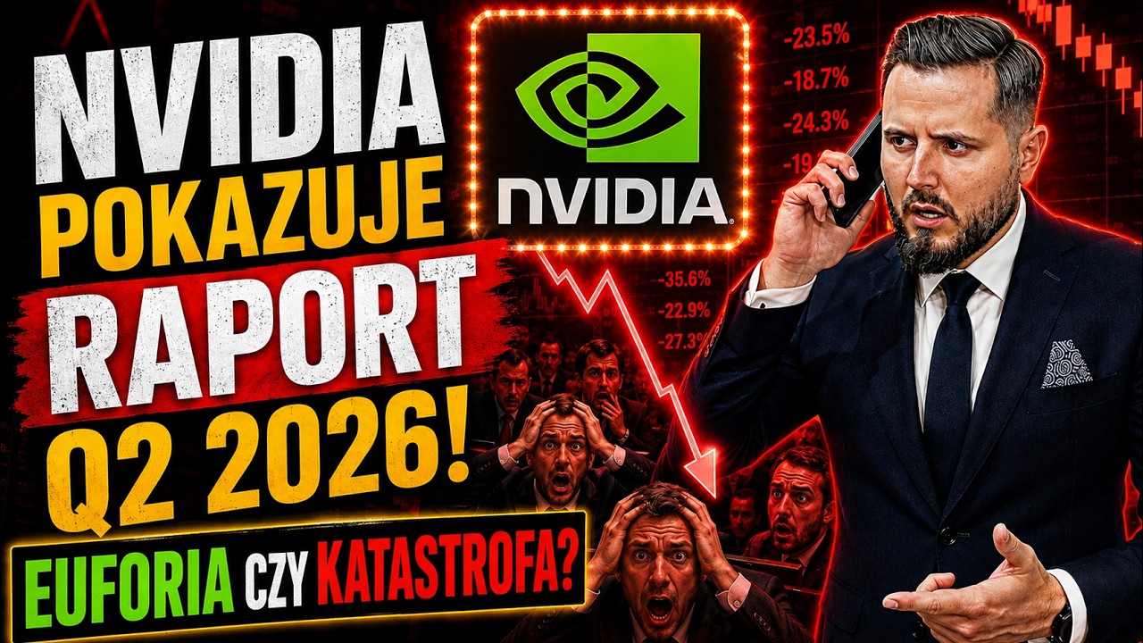 NVIDIA pokazuje raport za Q2 2026! Jak zareaguje rynek? Euforia czy panika?
