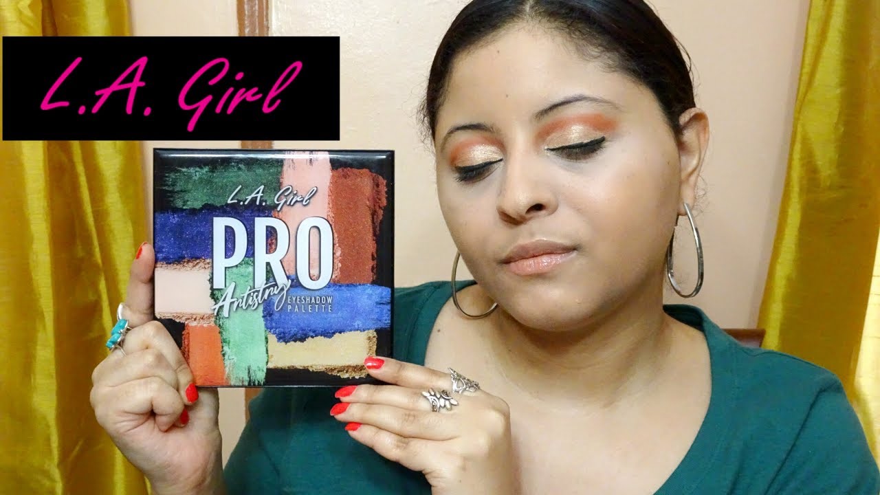 NEW LA GIRL PRO ARTISTRY PALETTE / REVIEW & TUTORIAL   | Trina Beauty