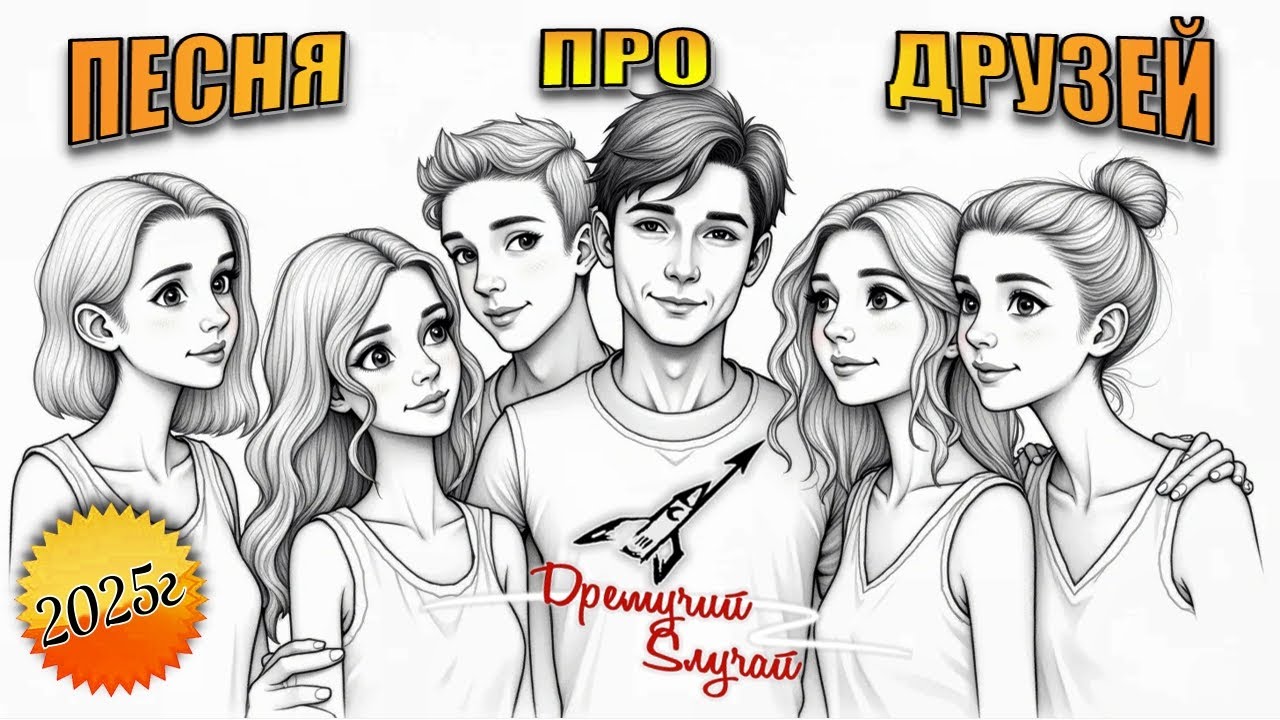 Дремучий Случай - Друзья. Песня про друзей. Музыка. Рок. Панк рок. Хит 2025. Клипы. 