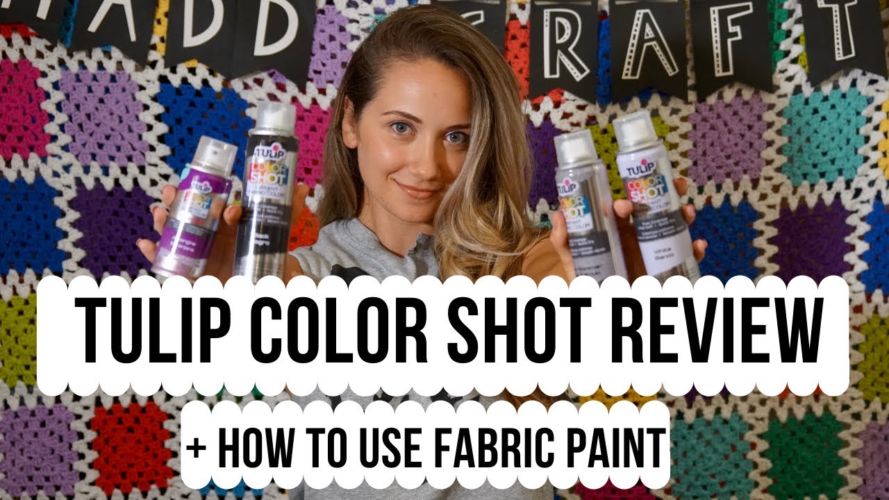 3 Ways to use Tulip Color Shot Instant Fabric Spray