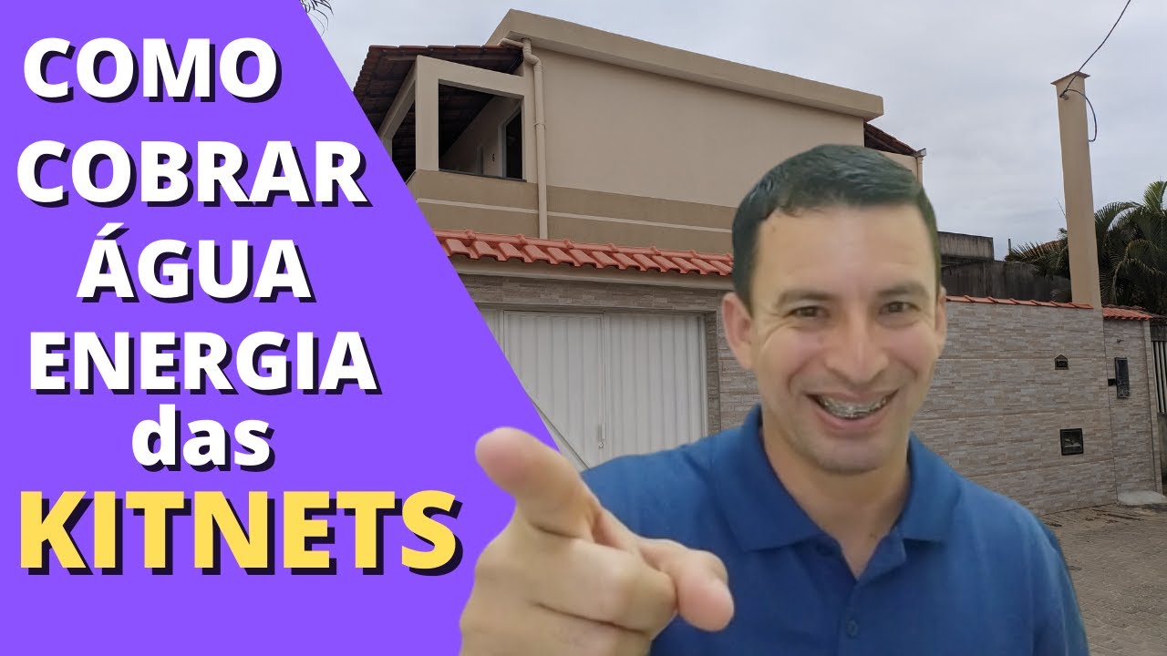 COMO É COBRADO A ENERGIA E ÁGUA DAS KITNETS?
