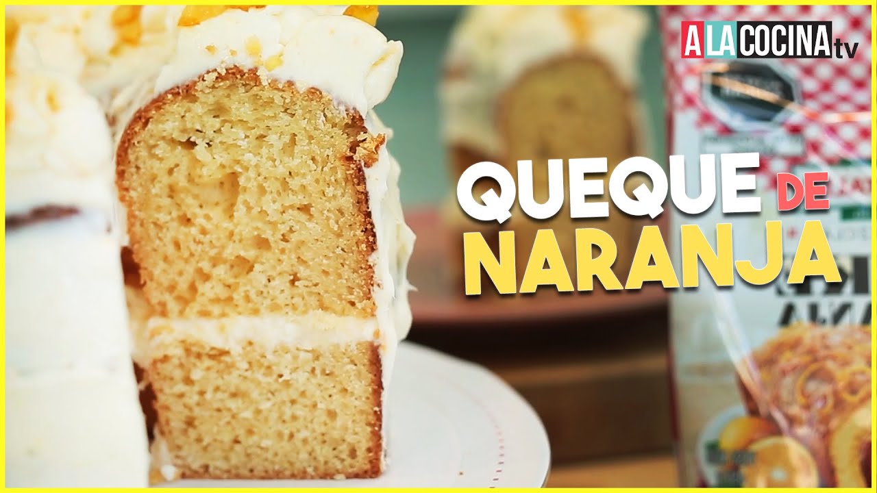CÓMO HACER QUEQUE (KEKE) DE NARANJA 🍊 | Ana Avellana