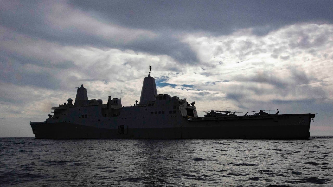 USS Arlington (LPD 24) Ship Tour