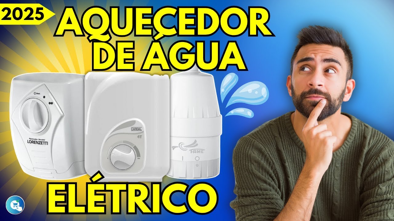 Qual o Melhor AQUECEDOR DE ÁGUA ELÉTRICO ? Veja os 4 Melhores Aquecedor de Torneira em 2025!