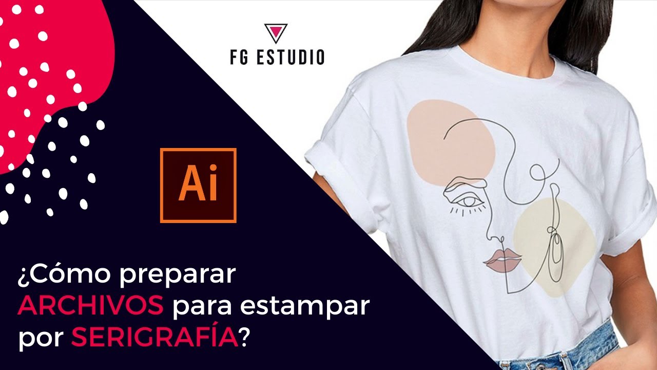 ¿Cómo preparar un archivo en Illustrator para ESTAMPAR con SERIGRAFÍA?