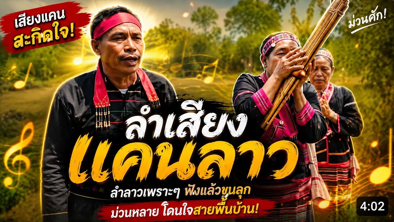 เสียงแคนลาว เสียงลำม่วนม่วน