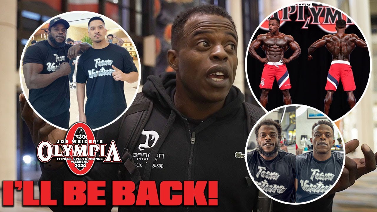 ANDRE FERGUSON ROAD TO MR OLYMPIA 2020 FINALE | I'LL BE BACK BETTER THAN EVER IN 2021!