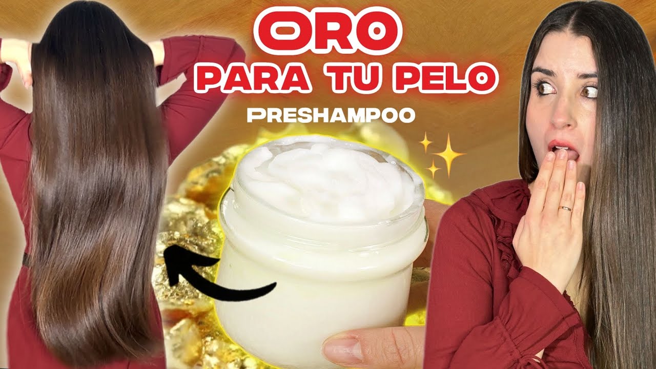 PRE SHAMPOO ✨ESTA MEZCLA ES ORO PARA TU CABELLO/ CABELLO HERMOSO