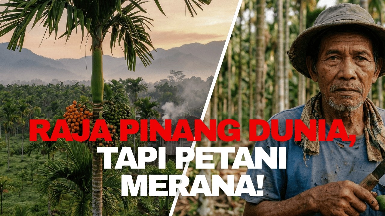 KITA DITIPU SEJARAH? Ekspor Pinang #1 Dunia Tapi Petani Melarat.