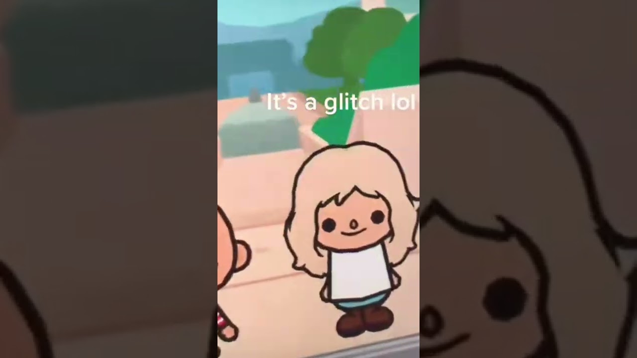 Toca Boca and it&rsquo;s glitch😂😂😂#tocaboca #shorts #viral #youtube #subscribe #funny #fun #glitch #lol