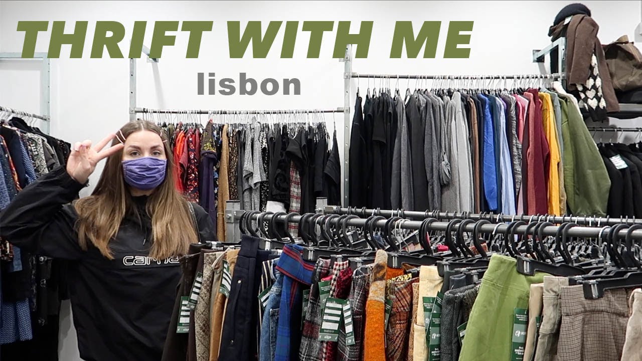 thrift with me in LISBON !!