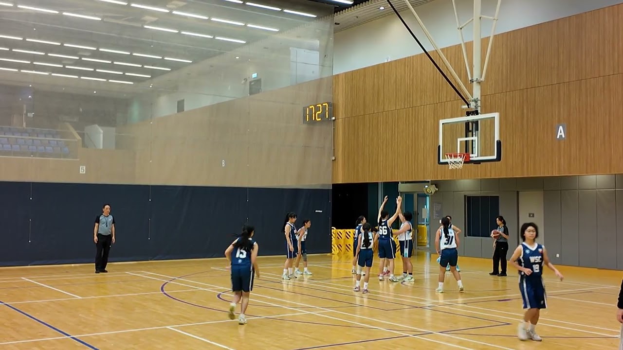 學界女籃初級組  D1 CFS VS  WSC 2
