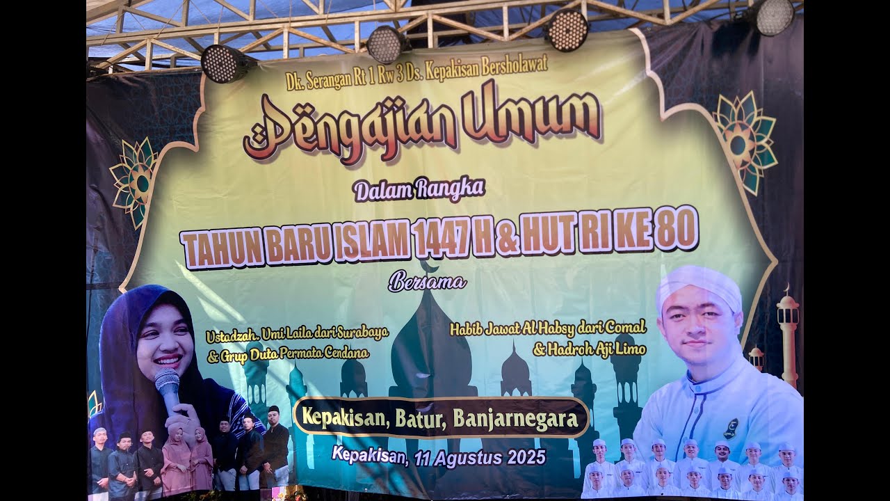 🔴 LIVE KEPAKISAN BERSHOLAWAT BERSAMA HABI JAWAD AL HABSYI