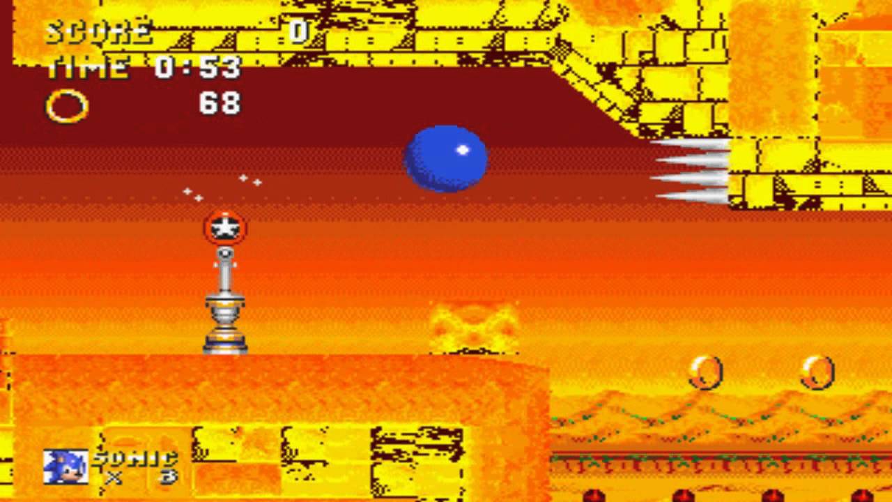 Sonic & Knuckles - Sandopolis Zone Act 1(SNES remix)