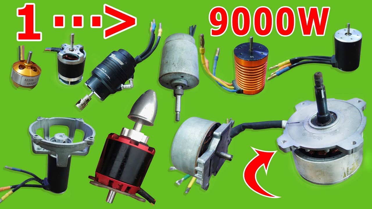 Chạy Tất Cả Motor 3 Pha Với Nguồn 60V