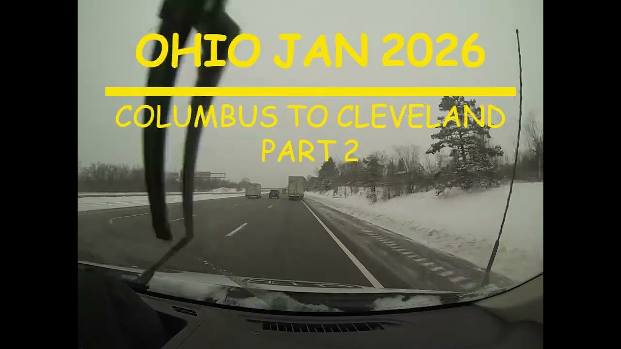 COLUMBUS TO CLEVELAND JAN 2026 PART 2