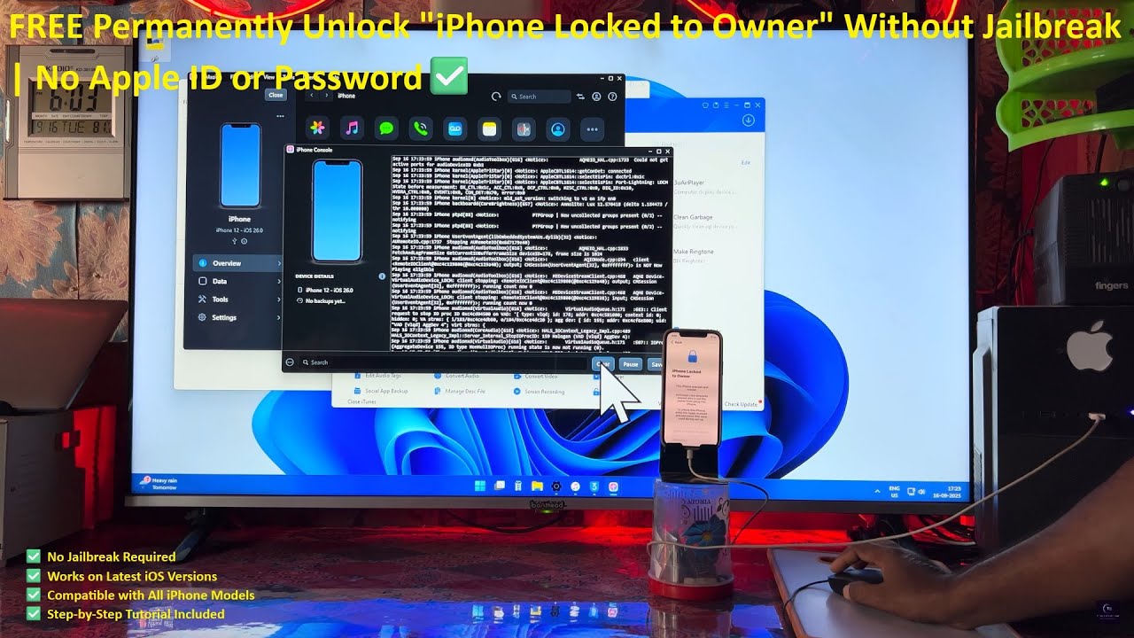 Shortcut to Remove🔓 iPhone Locked To Owner 🛠️ | 2025 Easy iPhone Bypass ⚡Unlock Activation Locked ✅