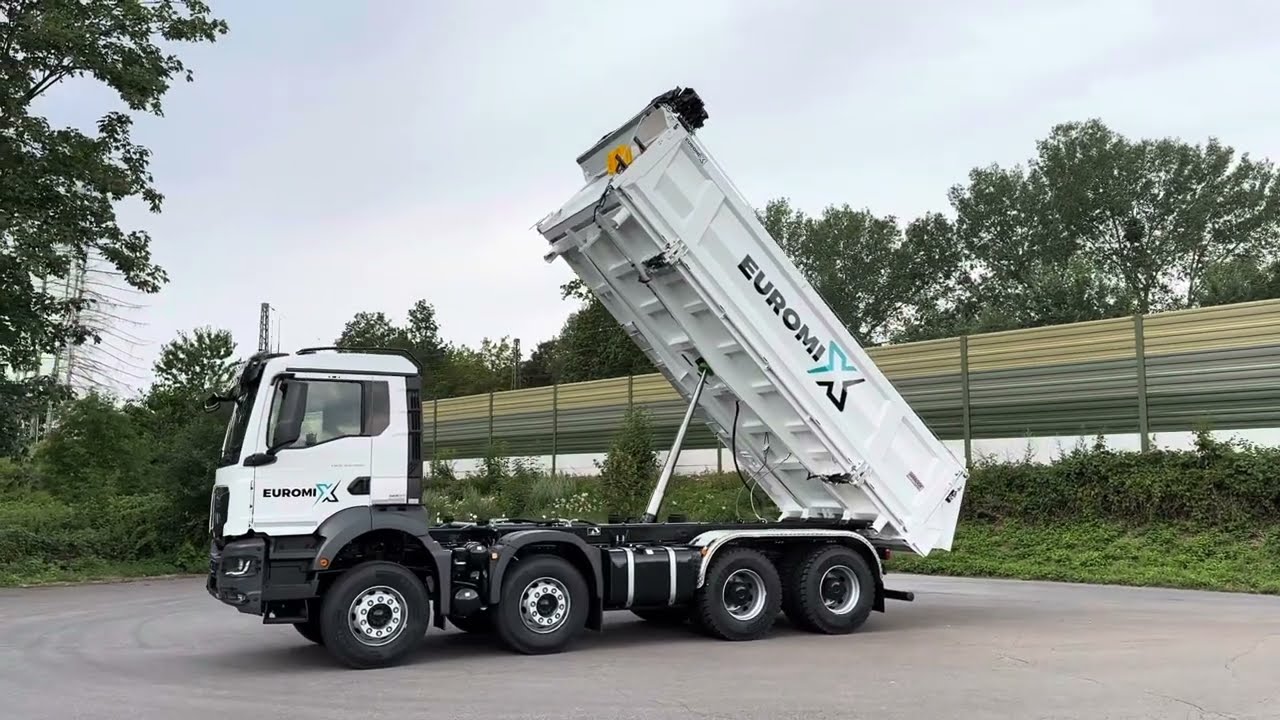 MAN TGS 35.480 8x4 Euromix MTP 3-Seiten-Kipper