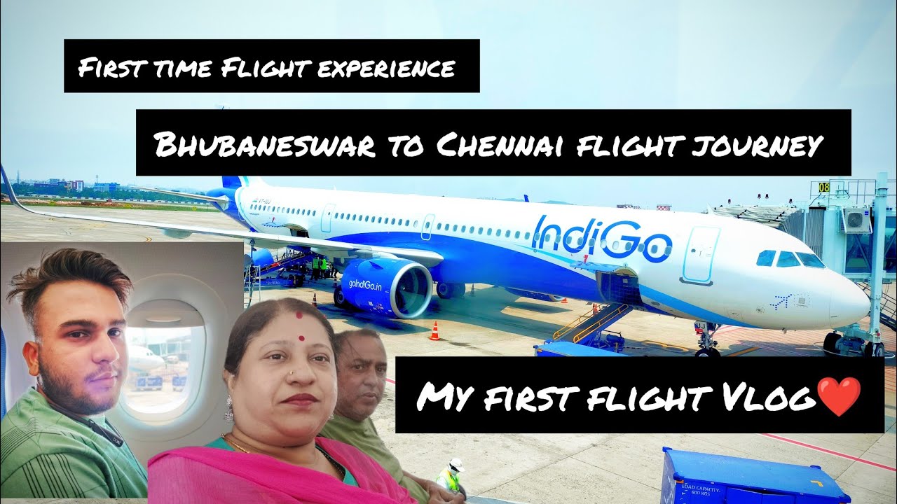 My first flight Journey with family ✈️ || Bhubaneswar to Chennai || Vlog ||