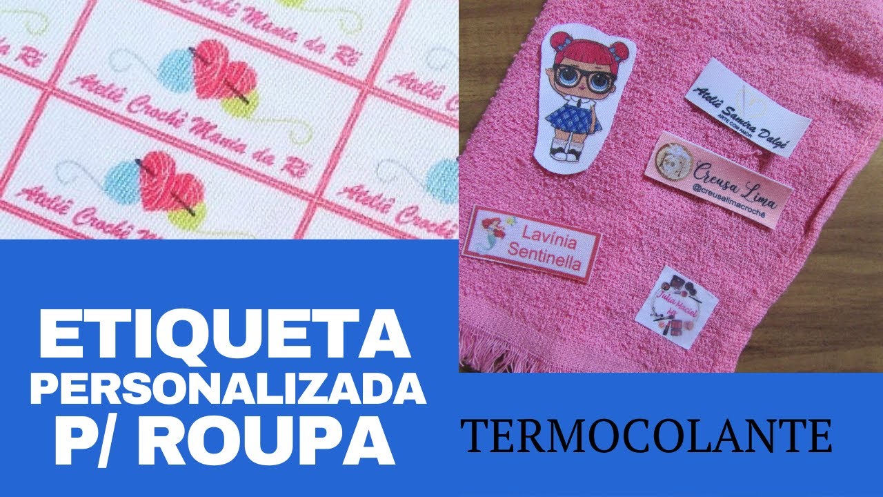 Diy Etiqueta Termocolante - Super fácil (sublimação)
