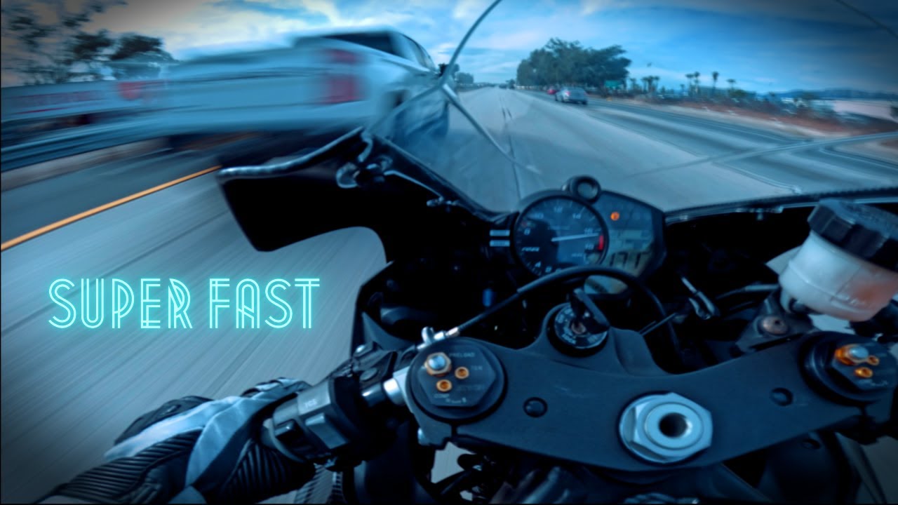 YAMAHA R6 TOP SPEED RUN | 170mph?