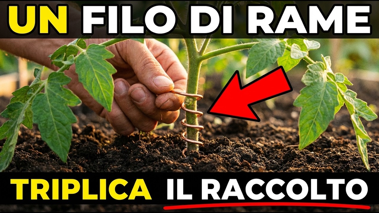 UN FILO DI RAME AUMENTA IL RACCOLTO &mdash; PERCH&Eacute; NESSUNO NE PARLA