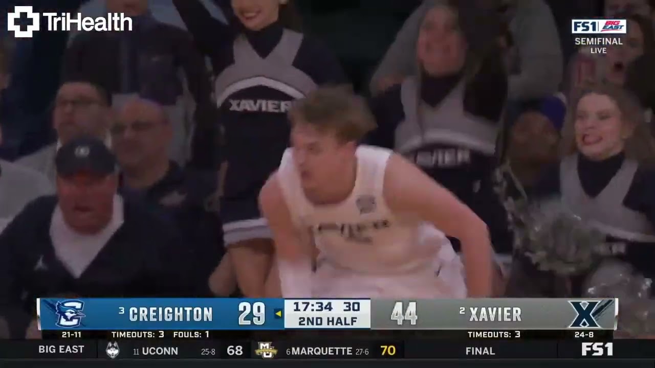 HIGHLIGHTS | Men's Basketball vs. Creighton (BIG EAST Semifinals)