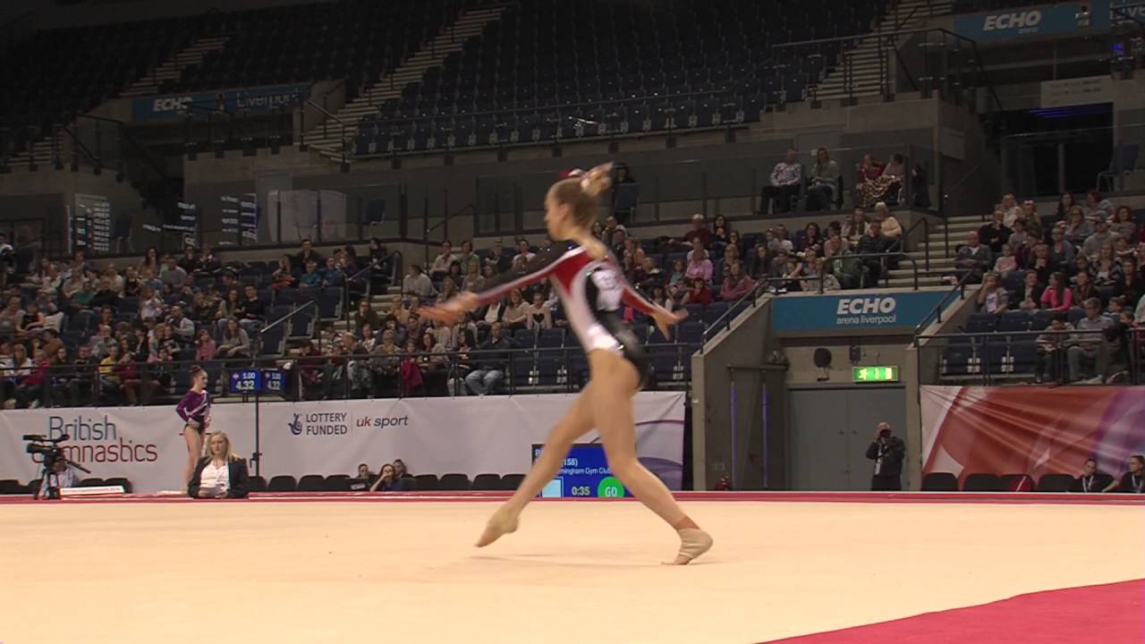 Megan PARKER Floor 2016 Women's Junior All Around British