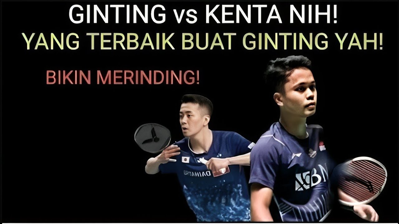 😱 BENERAN KEREN NIH! Anthony Sinisuka Ginting vs Kenta Nishimoto. Badminton Bulutangkis