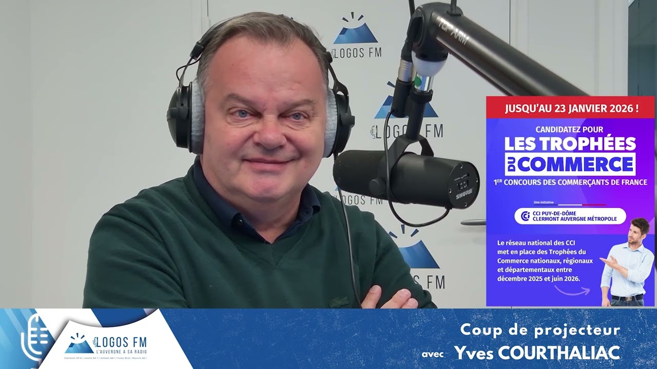 Coup de projecteur sur les Trophées du commerce 2026 avec CCI Puy de Dôme - Stanislas Renié.