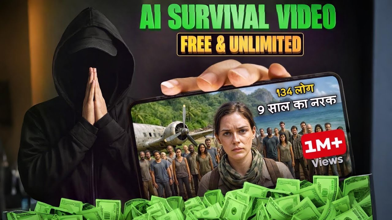 Create a AI Survival Story Free I Human Ai Voice I Horror And Survival Story I Unsolved