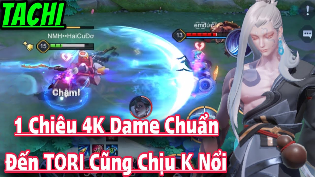 TACHI Liên Quân || Trang Bị và Bảng Ngọc Mạnh Nhất 1 Chiêu 4k Dame Chuẩn Đến TORO Cũng Chịu K Nổi