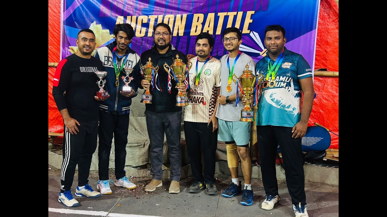 🔥 RBA Auction Battle 2026 Final 1 | Atik Nabil vs Mahin Haruny | Exciting Badminton Match