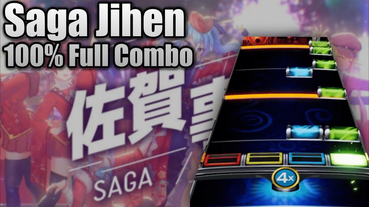 Hoshimachi Suisei with Hololive Fantasy - Saga Jihen (Cover) 100% FC (Expert Pro Drums YARG)