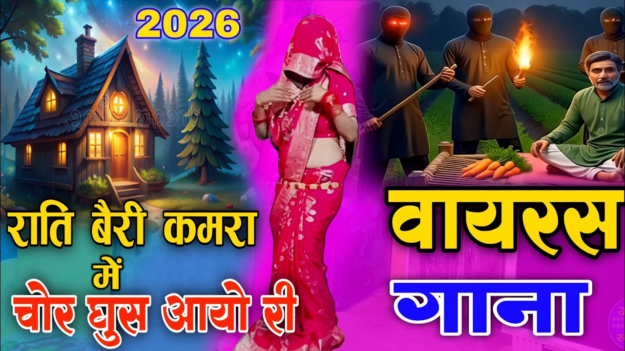 देहाती नाच गीत 2026 | रात बैरी कमरा में चोर घुस आओ री !! Rat bairi kamra me ! पहली आवाज पे बलम जग आओ