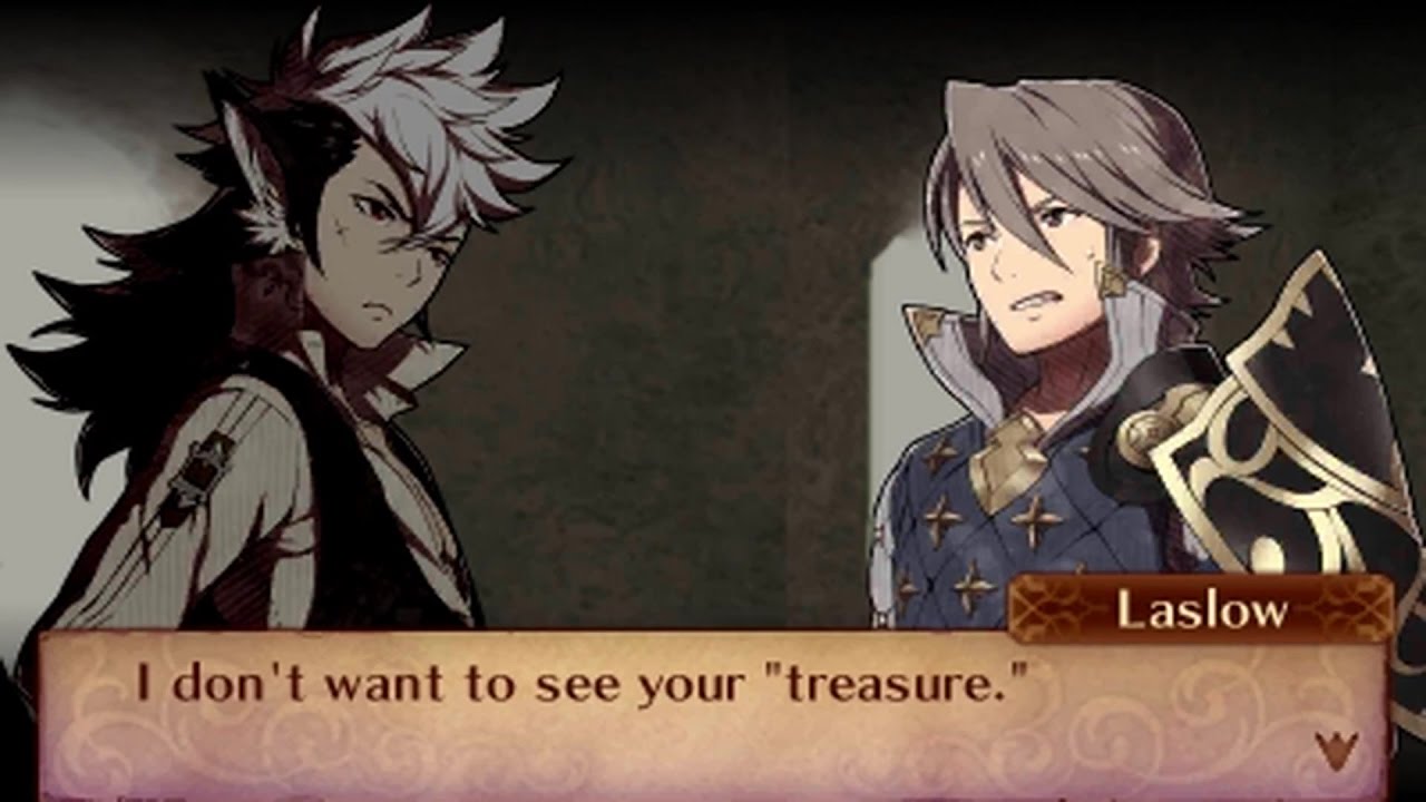 Fire Emblem Fates: Conquest - Keaton & Laslow Support Conversations