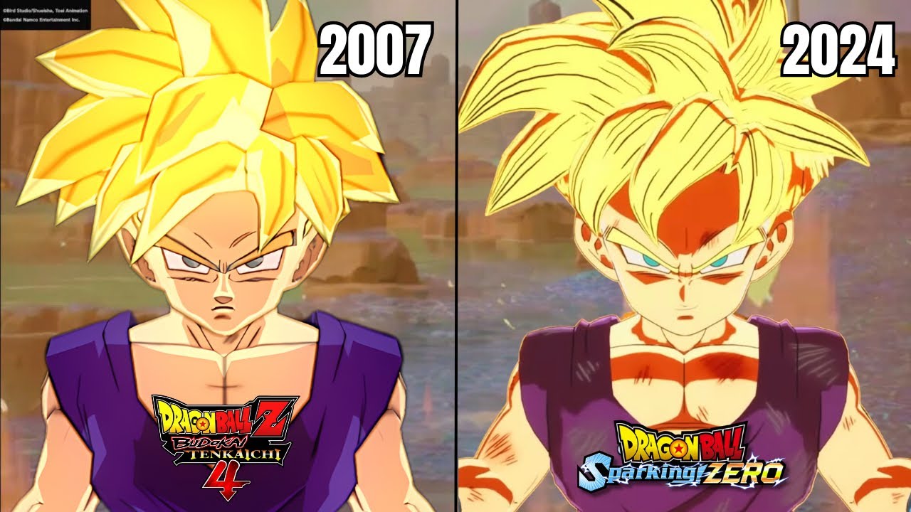 Dragon Ball Sparking Zero vs Budokai Tenkaichi 4 (MOD)