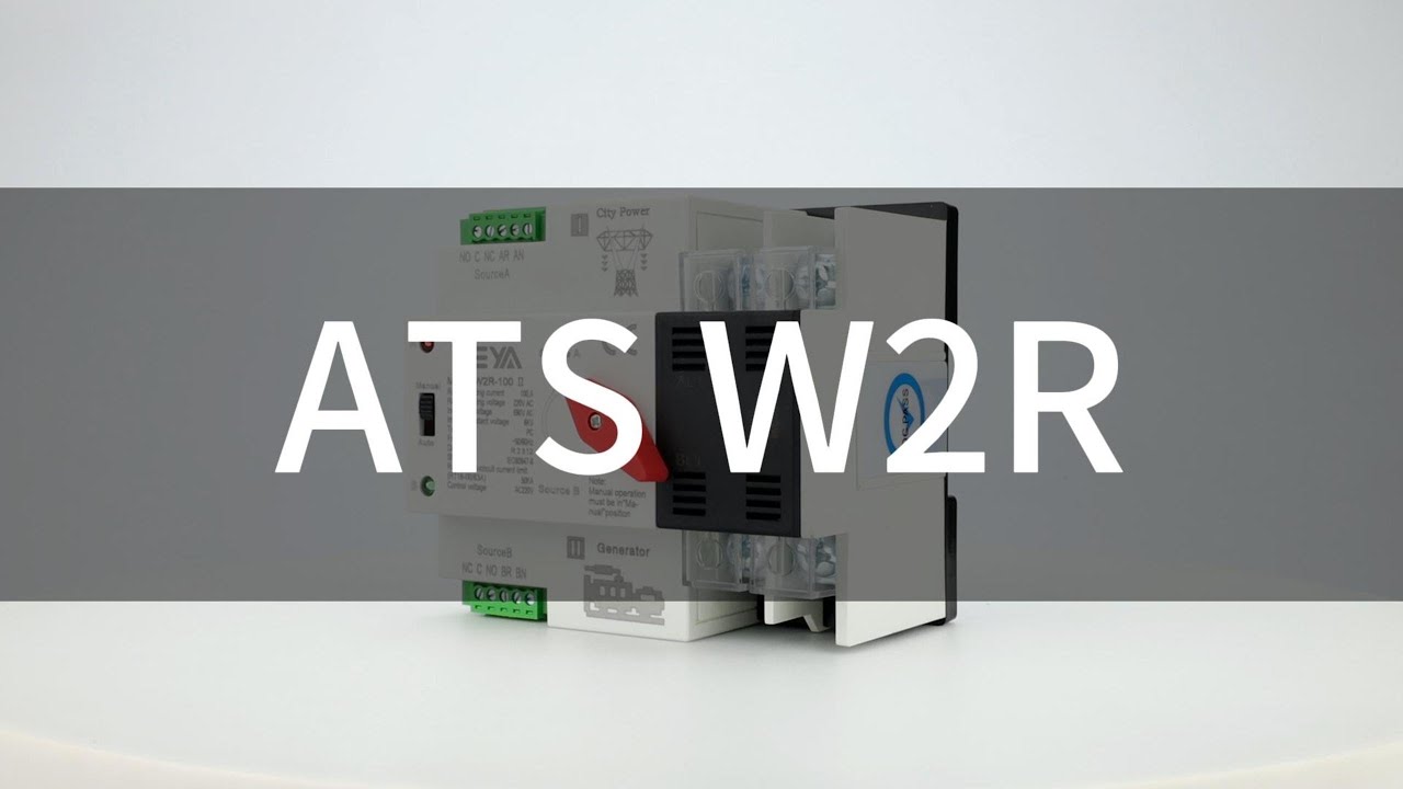 GEYA W2R 2p 100A 220V Automatic Transfer Switch