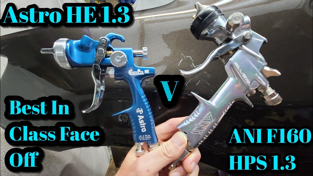 Astro HE 103 1.3 V ANI F160 HPS 1.3 Clear Coat Upol Maximum, Best Value For Money Spray Guns Star
